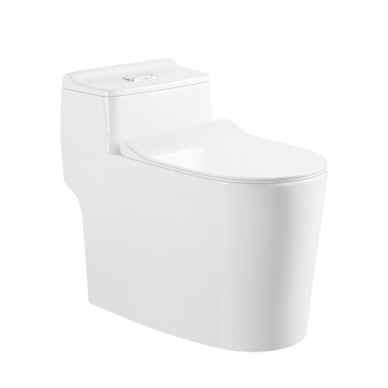 Whirlpool Siphon Water-Saving Toilet